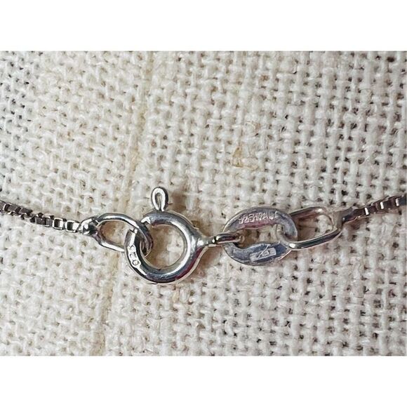 Silver 925 Simulated Fire Opal Snowflake 18" Necklace + Drop Earring Set Jewelry - Picture 9 of 16